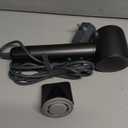 Meditoross Hair Dryer, Professional 140000 RPM High-Speed Brushless Motor Negative Ionic Low Noise Blow Dryer for Fast Drying, Thermo-Control Quiet with Magnetic Nozzle for Home Travel Salon Use, Black