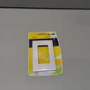 Leviton Renu One-Gang Screwless Snap-On Wallplate, REWP1-WW, White on White