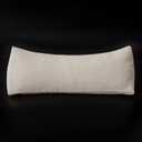 Buckwheat Neck Support Pillow Cervical Neck Cylinder Bolster Pillow,Buckwheat Hulls Adjustable Roll Pillow,Neck Pain Relief for Back and Side Sleepers Round Pillows for Lunch Break beige, 6*15 inch