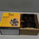 VODA Wood Stove Fan Heat Powered Fireplace Fan No Electric, Heat Activated Thermal Fan for Wood Burning Stove/Log Burner, Fireplace Accessories (XX Large)