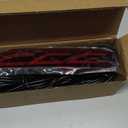 Rear Bumper Reflector Fog Brake Driving Tail Turn Signal Light Red Amber LED for Honda CRV 2007 2008 2009 Plastic Red Lens 1 Pair Durable Material