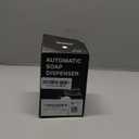 Automatic Soap Dispenser Liquid Touchless: 9oz Plastic White - Rechargeable Electric Smart 3-Level Adjustable Modern Auto Soap Dispenser - Bathroom Kitchen Hand Dish Lotion