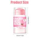 2 x Foot therapy Balm, 2025 Upgraded Foot Balm, Hydrating and Anti-Cracking Foot Cream, Foot Cream for Dry Cracked Heels and Feet Women Men (Peach)