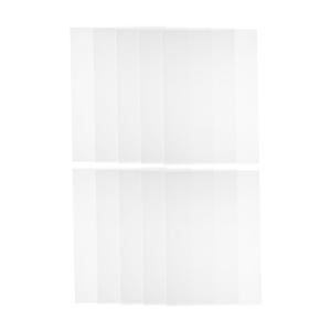 Crafting Plastic Sheets 10 Pack Thin Transparent DIY Photo Frame Sheets Feature