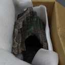 Resin Reptile Hideouts Cave Habitat Decor for Gecko Leopard Lizards Toad Turtle (B- Extra Large)