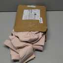 Amazon Basics Lightweight Breathable Wrinkle Resistant Brushed Microfiber 3 Piece Bed Sheet Set with 14-Inch Deep Pockets, Twin, Blush Pink, Solid