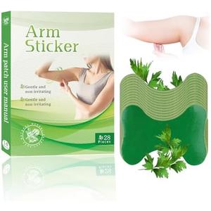 28Pcs/Box Mugwort Patches -Wormwood Stickers Natural Herbal Patches for Arm Natural Herbal Arm Patch for Women and Men