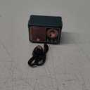 Retro Bluetooth Speaker, Portable Wireless Speaker with Crystal Clear Stereo Sound, Retro Decor for Bedroom Office Kitchen, Birthday Gifts Ideas for Women Men Teens (Green)