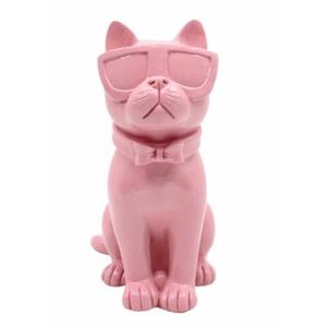 Holiday Home Sitting Cat Decor - Pink
, 8.7”