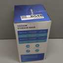 Fygrip Vacuum Storage Bags with Hand Pump, Plastic Packaging Bags, 80% Space Saver Vacuum Seal Bags for Clothing, Travel Lugggage, Blankets, Comforters, 20 Combo