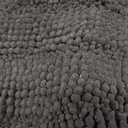 Bcoimo 36"×24" Chenille Bath Mat – Non-Slip with Backing Bath Rug Ultra-Absorbent and Machine Washable Bathroom Mat Quick-Dry Design. Ideal for Bathroom and Tub Areas