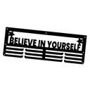 DYNWAVE Metal Hanger Display,Cheer Medal Holder,Wall Hanging Ornament,Display Hanger Rack,Award Ribbon Organizer for Running Medals