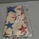Horaldaily 4th of July Tablecloth 60 x 84 Inch Rectangular Patriotic Blue