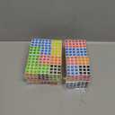 GOLDGE 40 Mini Cube Puzzles, 1.18in 3x3, Fun Party Favors for Kids - School Rewards & Classroom Prizes, Perfect for Birthdays, Easter, Christmas & Stocking Stuffers (40PCS-6 Colors (Black))