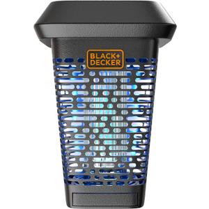 BLACK+DECKER Bug Zapper- Mosquito Repellent Outdoor & Fly Traps for Indoors- Mosquito Killer & Fly Zapper - Gnat & Moth Traps for Home, Deck, Garden, Patio & More