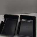 Reptile Hide Box Snake Hide Feel Secure and Safe, Gecko Hide (Black, Large 2 Pcs)