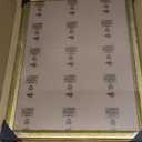 12x16 Wood Picture Frame Gold, Ornate Natural 16x12in Frame, Modern Golden 12 x 16 inch Gallery Wall Photo Poster Frame with HD Plexiglass, Horizontal Vertical Wall Mounting Display 1pcs