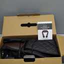 Shiatsu Neck and Back Massager with Heat, Electric Deep Tissue 4D Kneading Massage Pillow for Shoulder, Leg, Body Muscle Pain Relief - Best Gifts for Women Men Mom Dad (Black Brown)