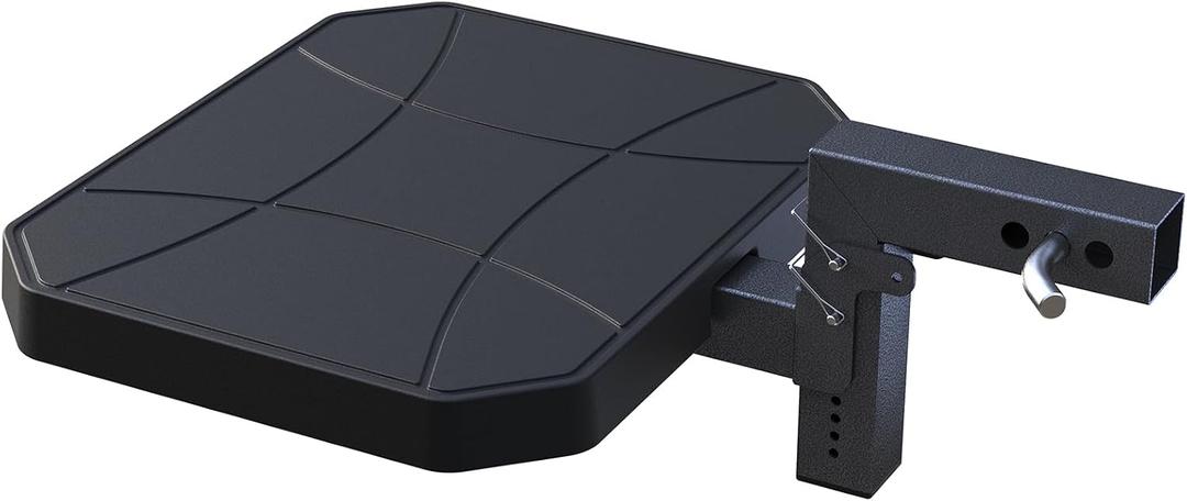 Hitch Step for Dog with 2 Inch Hitch Receiver,Universal Towing Dog Step with Nonslip Surface,Rotatable&Foldable,Convenient for Getting on and Off The Vehicle.