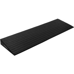 Threshold Ramp for Doorways 2" Rise- Odorless Indoor Entry Ramp- Non-Slip& Cuttable Handicap Ramp for Wheelchairs, Robot Vacuum Cleaners, Scooters, Strollers- Black- 2″Rise (31.5″×8.7″)