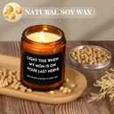 Best Gifts for Dad, Funny Christmas Father's Day Birthday Gift from Daughter Son, New Dad Men Fathers Gifts Lavender Scented Candle