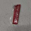 AIXEPA 5x Remove Before Flight Red/White Key Chain 5.5" x 1" by (5 Pack)