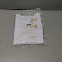 Women's Sleeveless Crew Neck Bodysuit Top Sexy Slim Summer Stretch Tank Top (White, L)