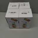 4 x TOPMELON Salad Pod Mason Jar with Side Open, Portable Salad Container, Salad Jar with Dressing Cup, Suitable for Work, Outdoor, Travel (1Pcs)