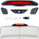 923-127 Third Brake Light Fits for 2018 2019 Ford Transit 150 250 350HD, High Mount Stop Brake Light Lamp,3rd Brake Light Assembly Replace Number 923-127, JK4Z-13A613-AG,Rear Center Tail Lamp