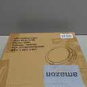 17.1 ×3.7×17.4 inch LED Flush Mount Ceiling Light, 50W 5600lm Bright Dimmable LED Light Fixture, Modern  Kitchen Light Fixture Ceiling for Living Room Bedroom, 1-Pack
