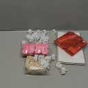 Happy Anniversary Light Up Letters, Include Light up Letters, with Tea Lights Candles, Latex Balloons, Aluminum Balloons and Rose Petals, Anniversary and Valentines' Day Decorations for Women