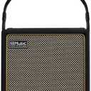 Acoustic Guitar Amplifier, 30 Watt Bluetooth Speaker Rechargeable Portable Acoustic Guitar Amp with Reverb Chorus Effect, 3 Inputs, Black
