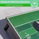 GoSports Portable Cornhole Sets, 8 Styles – Choose 4 x 2 ft or 3 x 2 ft - Boards Include 8 Bean Bags, Travel Case, and Game Rules