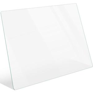 WR32X10156 Refrigerator Glass Shelf Replacement, Refrigerator Upper Crisper Glass Compatible with GE, Refrigerator Glass Shelf Crisper Pan Insert Replaces 913911 AP3187848 AH300608 EA300608 PS300608