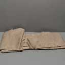 Elrene Home Fashions Caiden Elegance Damask Waterproof, Stain & Wrinkle Resistant Fabric Tablecloth, 90" Round, Taupe