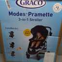Graco Modes Pramette Stroller, 3-in-1 Baby Stroller, 3 Modes from Infant Car Seat Carrier, Infant Pramette, to Toddler Stroller, Reversible Seat, One Hand Fold, Extra Storage, Child Tray, Pierce, Manufacturing Date: 03/24/2026