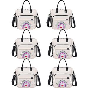 TuErCao Teacher Lunch Bag, Teacher Appreciation Gifts in Bulk of 6 Gift for Principal to Reward Staff, Unique Birthday Gifts for Women, Thank You Gift for Every Hardworking Educator
