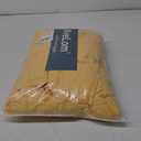 AveLom Yellow Duvet Cover King (104 x 90 inches), 3 Pieces (1 Duvet Cover + 2 Pillow Cases), Seersucker Textured Ultra Soft Washed Microfiber, Textured Duvet Cover with Zipper Closure, Corner Ties