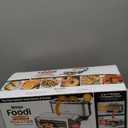 Ninja ST101 Foodi 2-in-1 Flip Toaster, 2-Slice Capacity, Compact Toaster Oven, Snack Maker, Reheat, Defrost, 1500 Watts, Stainless Steel, 6 Functions