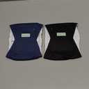 Wegreeco Washable Male Dog Belly Band - Pack of 3 - Washable Male Dog Belly Wrap, Small Doggie Dog Diapers Male for Doggy Puppy (Black, Charcoal, Navy, Small)