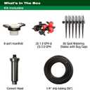 Rain Bird CNV182EMS Drip Irrigation Sprinkler Conversion Kit, 1800 Series Pop-Up to 6 Drip Emitters with 1/4" Tubing