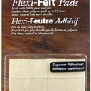 PRO-LINK® Flexi-Felt Dark Wool Blend Pad - 15/16" Square