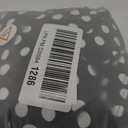 Women Swimsuit Polka Dots  Black Large