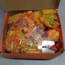 23.6Ft Thanksgiving Decorations Fall Decor for Home Lighted Fall Garland Maple Leaves Total 80 LED Fall Decorations for Home Halloween Decorations Outdoor String Lights for Autumn Decor Harvest