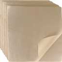CAMKYDE Deli Paper Sheets 12" X 12" 100PK, Grease Proof Sandwich Wrapping Paper (Kraft)