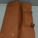 LOVEVOOK Laptop Tote Bag for Women,15.6 Inch Waterproof Computer Bags Women Business Office Work Bag Briefcase, Brown