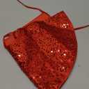 Red Christmas Tree Skirt 48 Inch Red Velvet Sequin Tree Skirt Tree Skirt Cover Large Xmas Tree Skirts for Christmas Tree Decorations