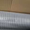 16 Gauge Galvanized Hardware Cloth 48in x 100ft Silver 1 inch Welded Garden Fence Roll for Gardens, Chicken Coops & Poultry Animal Netting Cage
