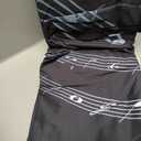 Musical Note Bedding Set Staff Pattern Comforter Cover for Kids Adult Classic Music Themed Duvet Cover Black and White Bedspread Cover Room Decor 2Pcs with 1 Pillowcase Twin Size (No Comforter)