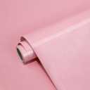 Pink Glossy Contact Paper for Countertops 23.6"x118" Glossy Shiny Peel and Stick Wallpaper Waterproof Self Adhesive DIY Wall Paper for Kitchen Cabinet Table